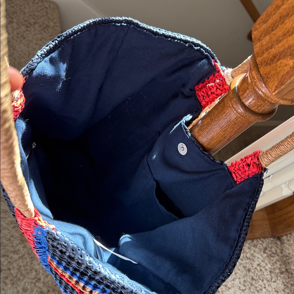 Colorful Striped Tote Bag - Picture 6 of 6